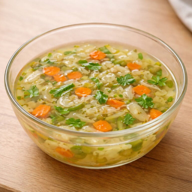 Simple Lemon Vegetable Soup (Clear, No Cornflour) - Plattershare - Recipes, food stories and food lovers Simple Lemon Vegetable Soup (Clear, No Cornflour)