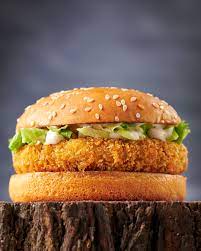 Loaded Garden Veggie Burger Patty - Plattershare - Recipes, food stories and food lovers Crispy fish fillet burger with lettuce on a sesame seed bun.
