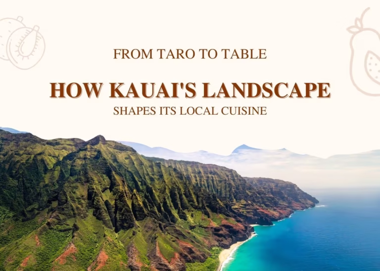 From Taro to Table: How Kauai's Landscape Shapes Its Local Cuisine - Plattershare - Recipes, food stories and food lovers From Taro to Table - How Kauai's Landscape Shapes Its Local Cuisine