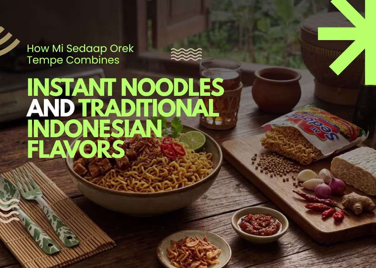 How Mi Sedaap Orek Tempe Combines Instant Noodles And Traditional Indonesian Flavors - Plattershare - Recipes, food stories and food lovers How Mi Sedaap Orek Tempe Combines Instant Noodles And Traditional Indonesian Flavors