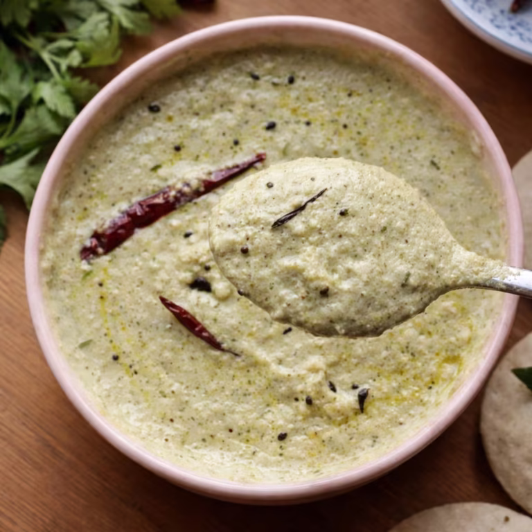 Coconut Chutney - Plattershare - Recipes, food stories and food lovers coconut chutney