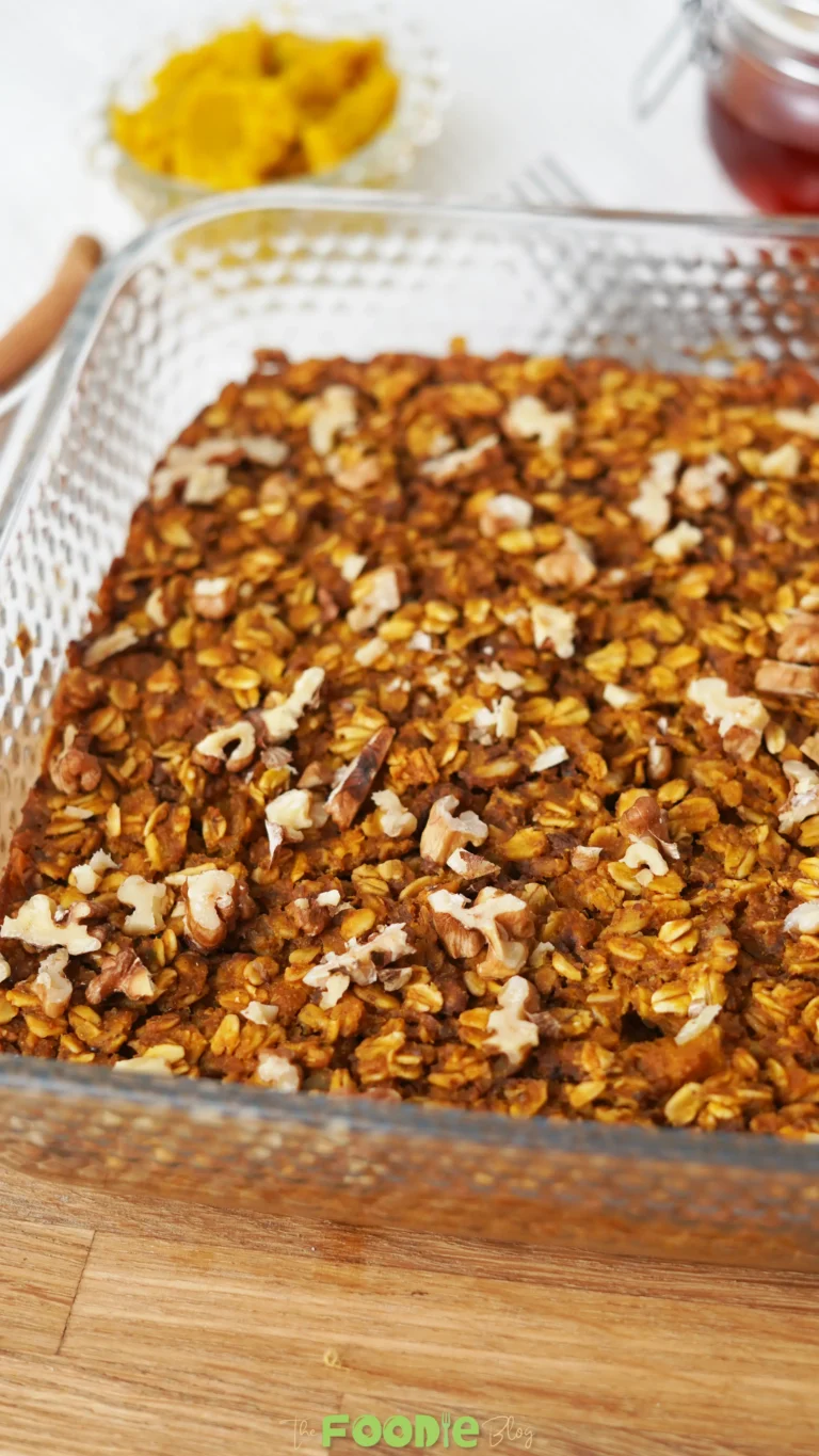 Pumpkin Spice Baked Oatmeal – Healthy Make-Ahead Breakfas - Plattershare - Recipes, food stories and food lovers Pumpkin Spice Baked Oatmeal – Healthy Make-Ahead Breakfas - Plattershare - Recipes, food stories and food lovers