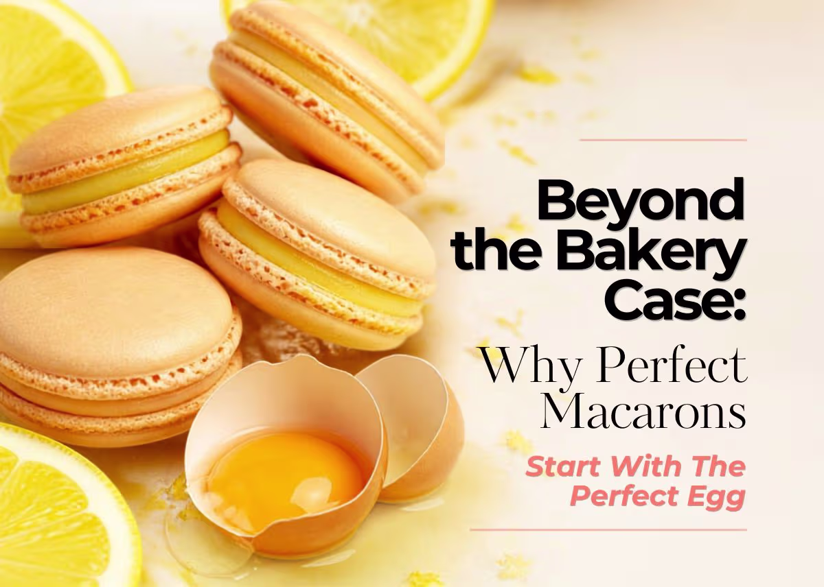 Beyond the Bakery Case: Why Perfect Macarons Start With The Perfect Egg - Plattershare - Recipes, food stories and food lovers Beyond the Bakery Case: Why Perfect Macarons Start With The Perfect Egg
