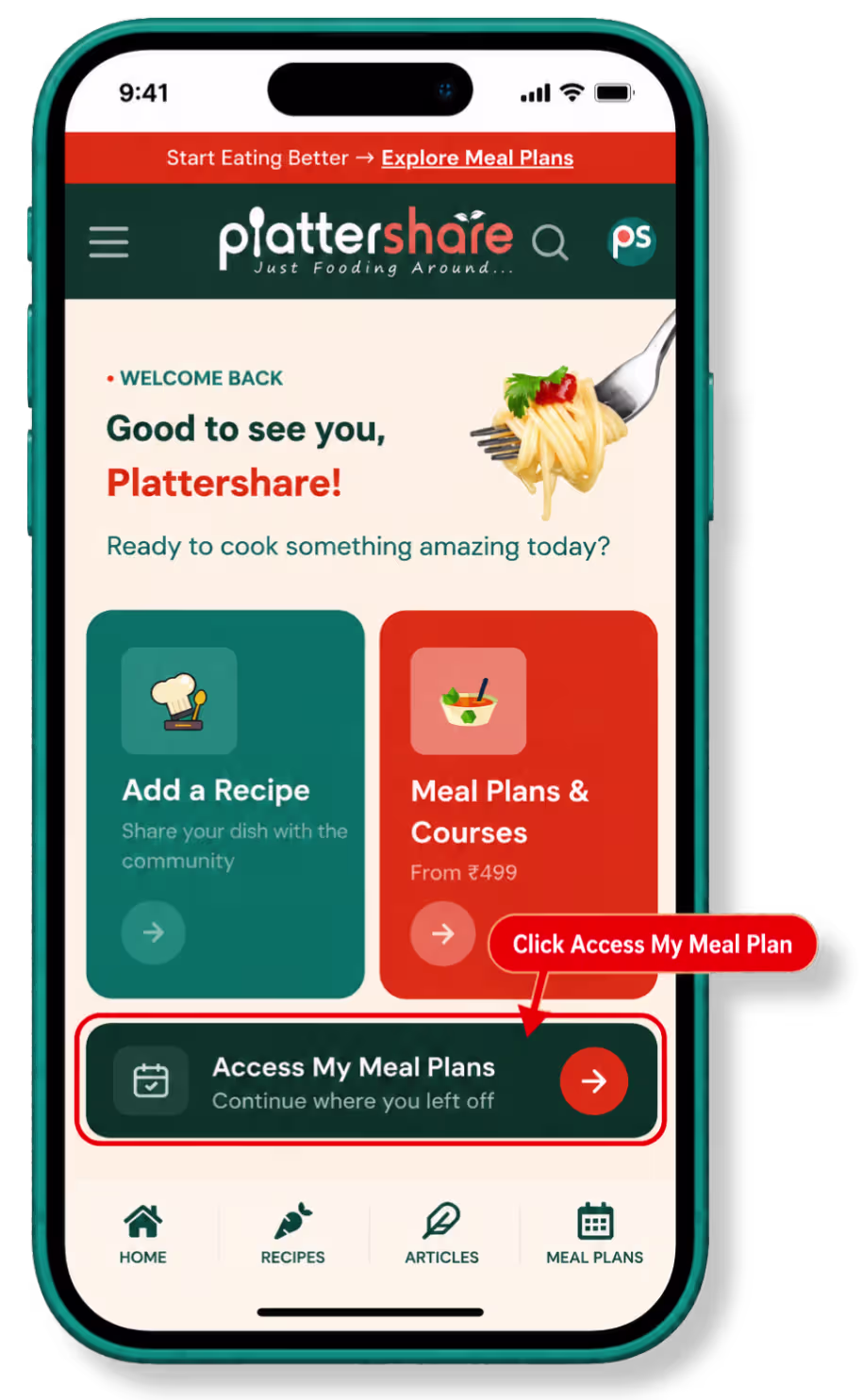 How to Access Your Meal Plan - Plattershare - Recipes, food stories and food lovers How to Access Your Meal Plan - Mail