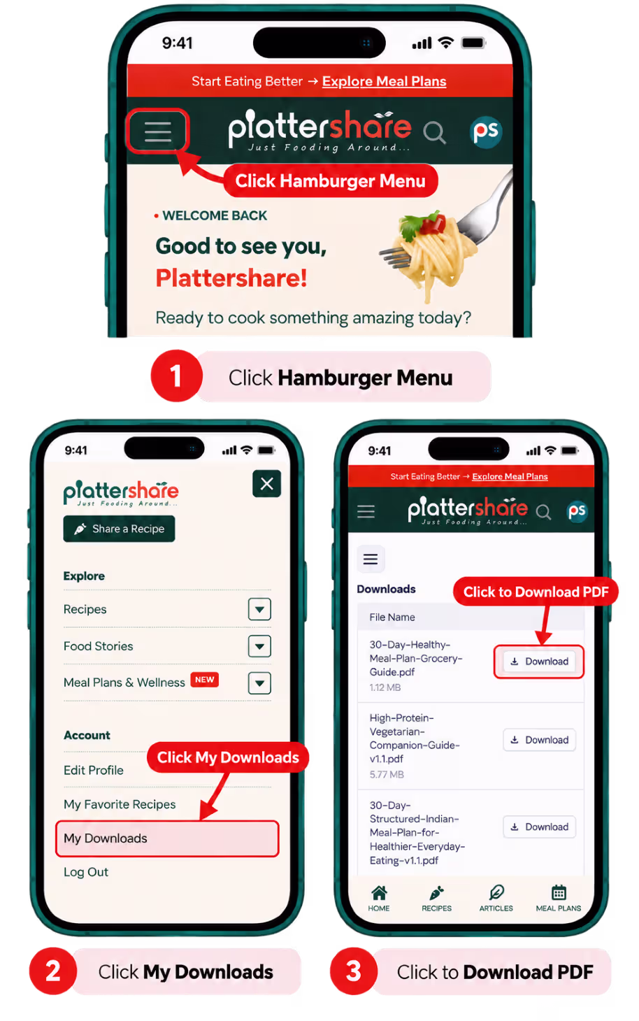 How to Access Your Meal Plan - Plattershare - Recipes, food stories and food lovers How to Access Your Meal Plan - Mail