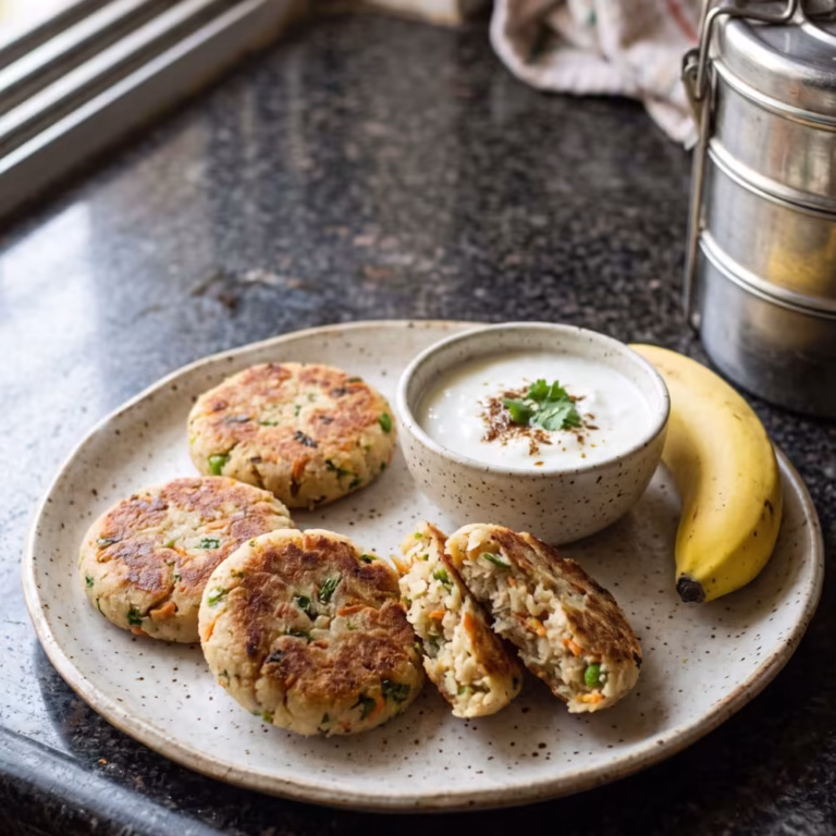 Poha Cutlets for Kids Tiffin - Plattershare - Recipes, food stories and food lovers Poha Cutlets for Kids Tiffin - Plattershare - Recipes, food stories and food lovers