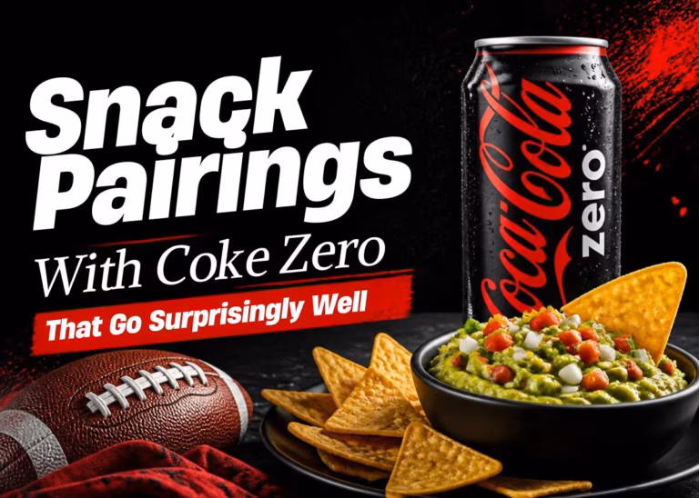 Snack Pairings To Serve With Coke Zero - Plattershare - Recipes, food stories and food lovers Snack Pairings With Coke Zero That Go Surprisingly Well