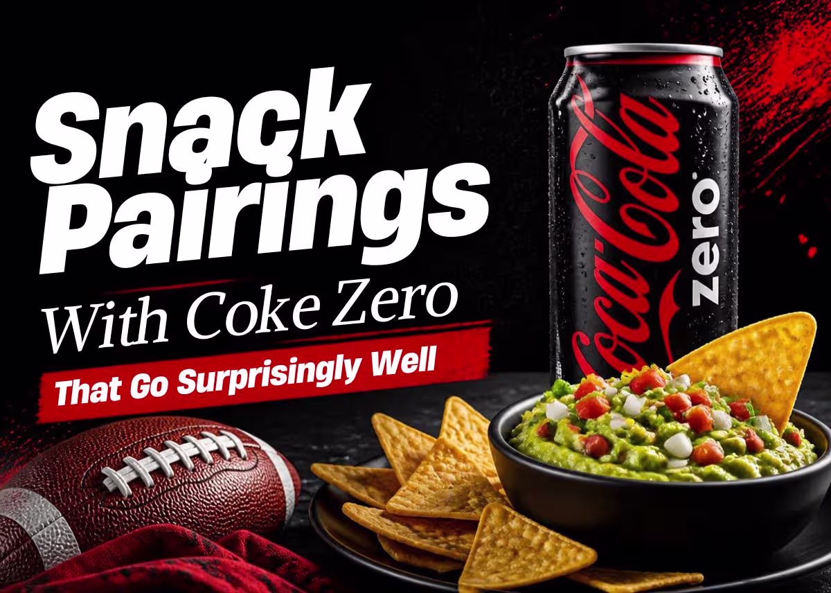Snack Pairings To Serve With Coke Zero - Plattershare - Recipes, food stories and food lovers Snack Pairings With Coke Zero That Go Surprisingly Well