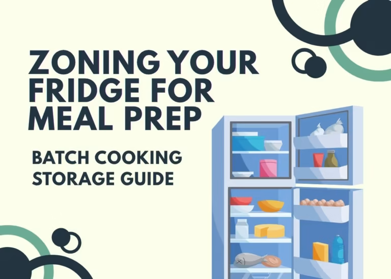 Zoning Your Fridge for Meal Prep: Batch Cooking Storage Guide - Plattershare - Recipes, food stories and food lovers Zoning Your Fridge for Meal Prep Success