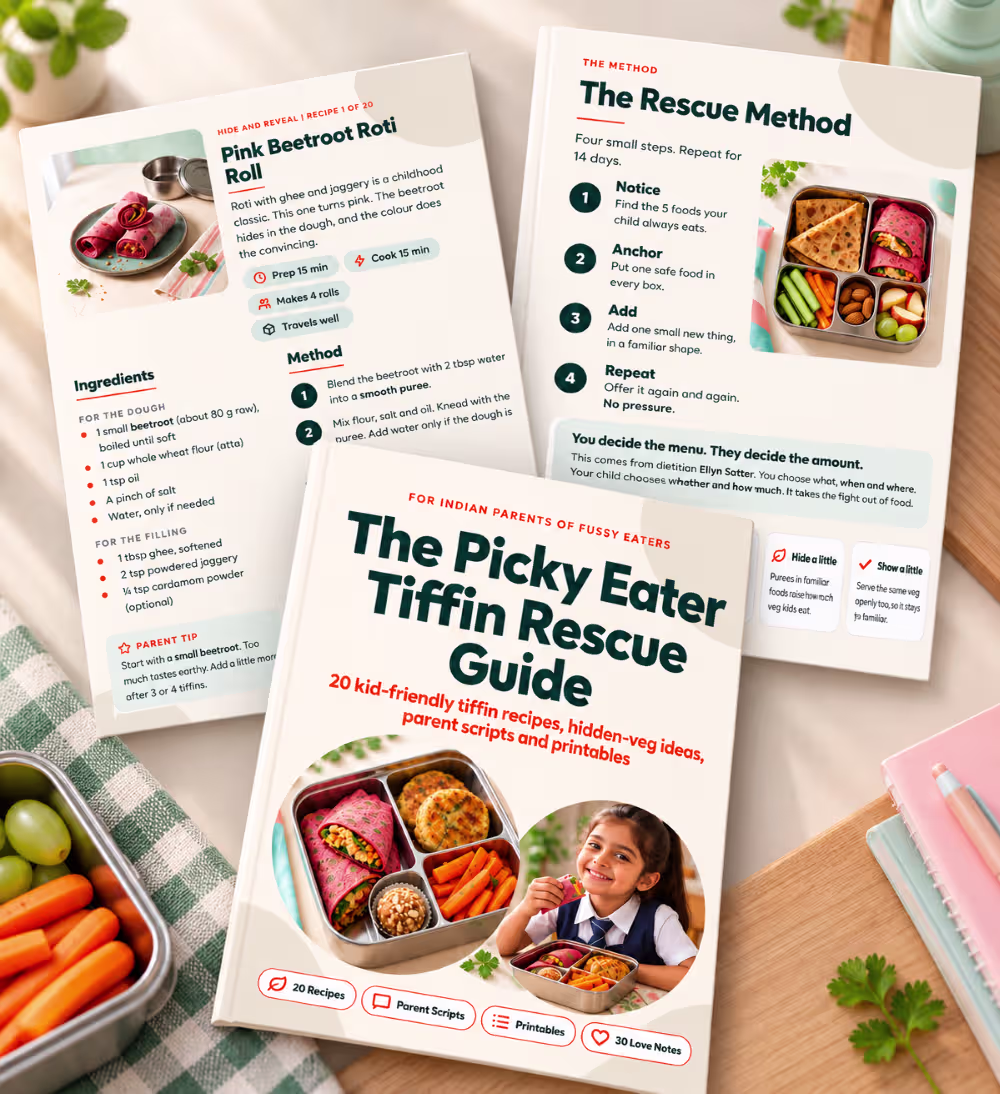 The Picky Eater Tiffin Rescue Guide - Plattershare - Recipes, food stories and food lovers The Picky Eater Tiffin Rescue Guide PDF cover