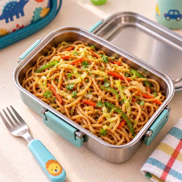 The Picky Eater Tiffin Rescue Guide - Plattershare - Recipes, food stories and food lovers Masala Atta Noodles