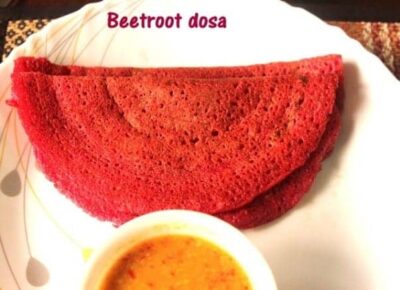 A healthy, colorful twist on a South Indian classic. Perfect for nutritious breakfast or snack.