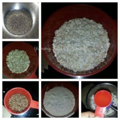 Chia seed crackers prepared for a healthy snack, showcasing the ingredients and process.