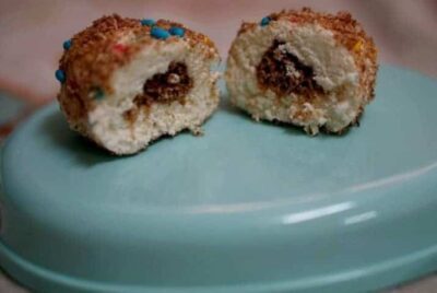 Delicious Festive Paneer Easter Eggs with Choco-Coconut Filling, perfect for celebrations and specia.