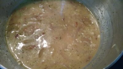 Creamy saffron risotto with mushrooms and barley, perfect for a comforting and flavorful meal.