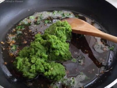Tangy & Spicy Puzhi Milagai: South Indian Green Chili Pickle.