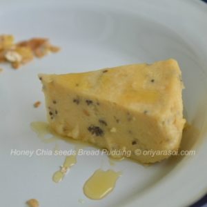 Honey - Chia Seeds Bread Pudding