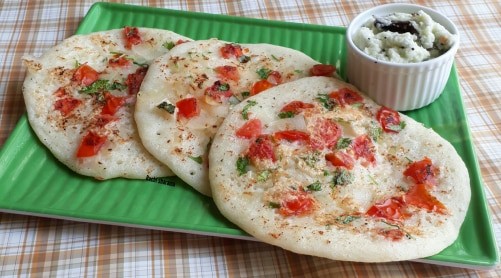 Rava Uttapam/Sooji Uttapam - Plattershare - Recipes, food stories and food lovers