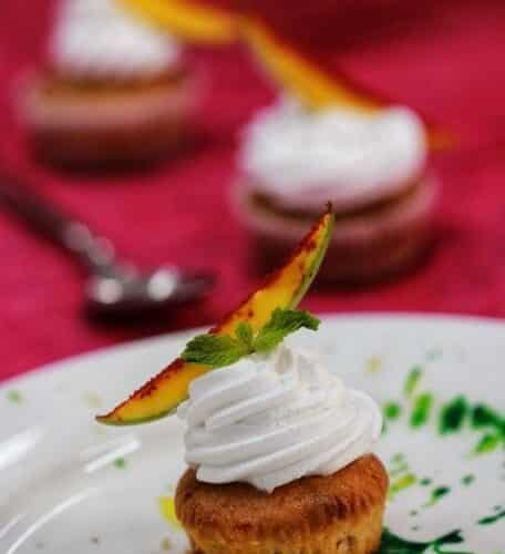 Raw Mango Cupcake - Plattershare - Recipes, food stories and food enthusiasts