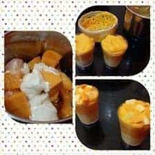 Sweet & Tangy Mango Ice Cream.