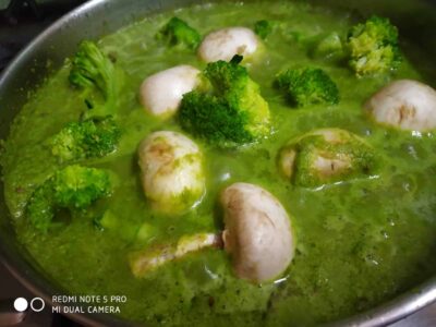 Green velvet broccoli