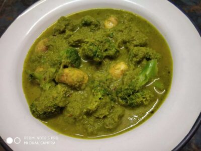 Green velvet broccoli