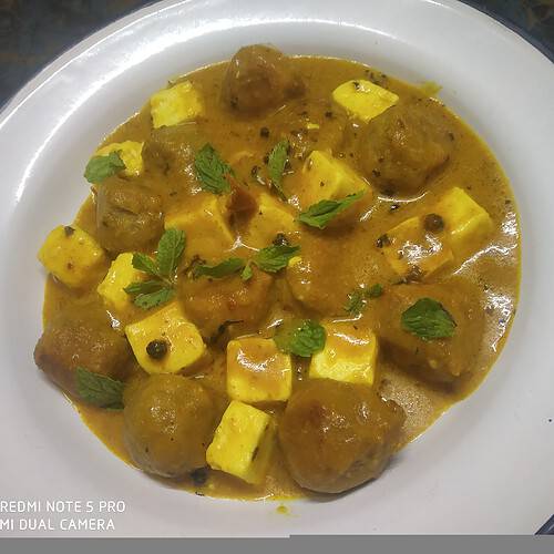 Lotus Stems Kofta Curry