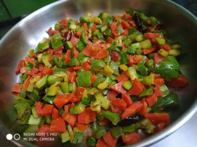 Veggies with zucchini