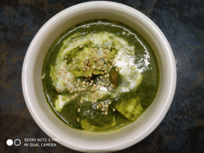 Palak paneer