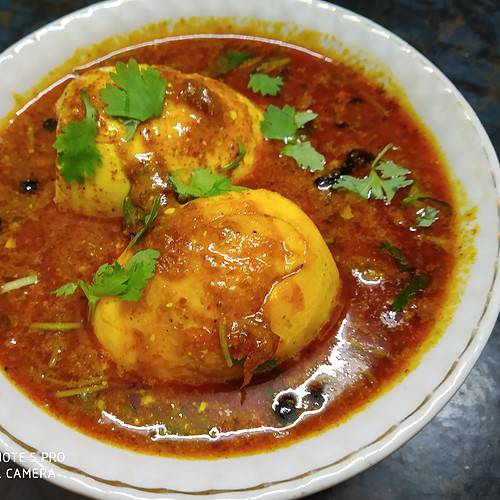 Chatjaldi egg curry