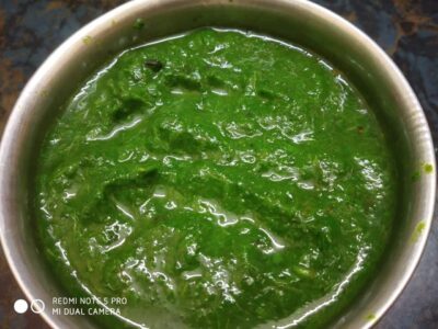 Palak paneer