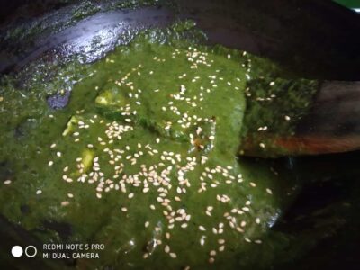 Palak paneer