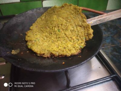 Green moong chilla
