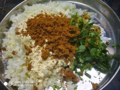 Cauliflower Kebab