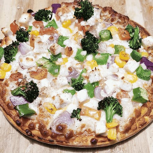 Easy Veggie Pizza [Step by Step Images]