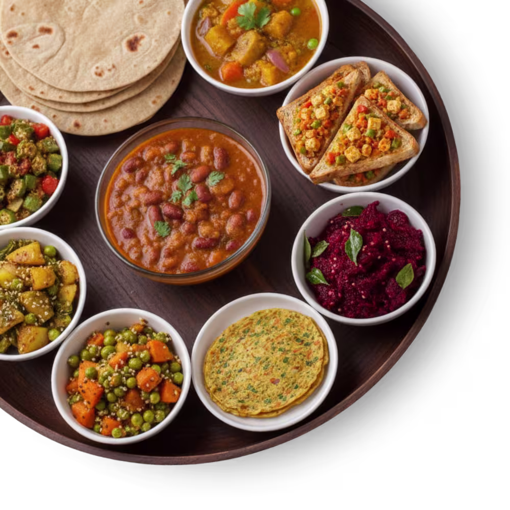30-Day Indian Vegetarian Weight Loss Meal Plan